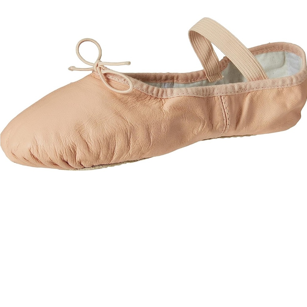 BLOCH Womens Dansoft Full Sole Leather Ballet dance slipper shoes sz 4.5 D NWT